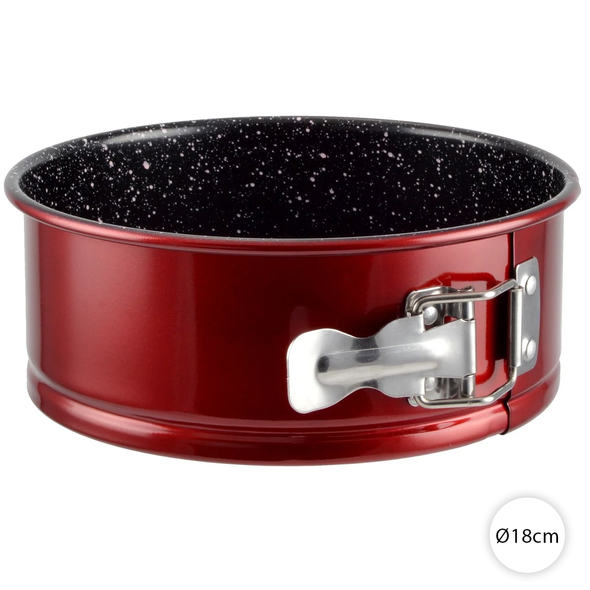 Tortová forma rozkladacia 18 cm – Metal Red – Perfect Home 19119