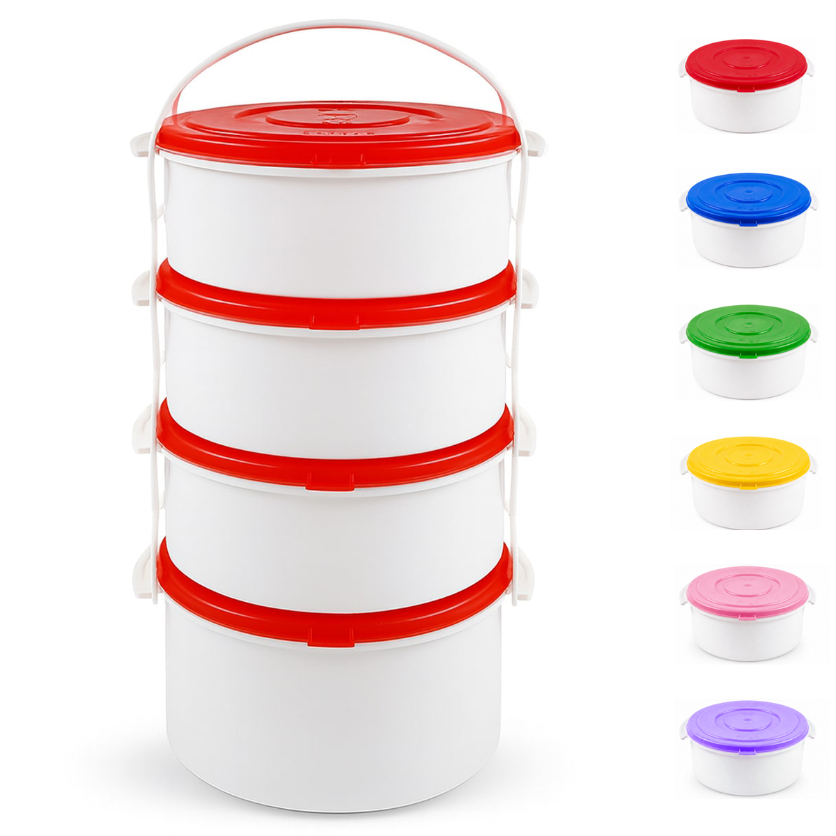 4-dielny obedár 3x1L/1x1,5L, ROYAL KITCHEN RK-02278