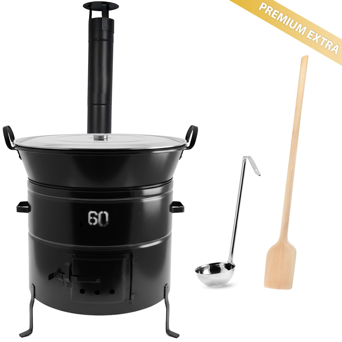 Kotlíková súprava 100L na guláš a zabíjačku – Perfect Home Premium Extra K7100