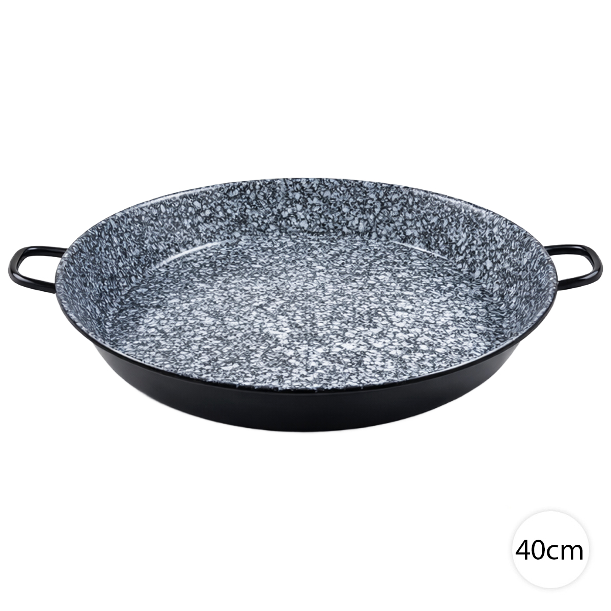 Perfect Home Smaltovaná panvica 40cm – zapekacia, grilovacia, paella, 10122