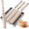 49468 perfect home 10469 razne forma na trdelniky trdlo 16 cm 4 ks s podnosom