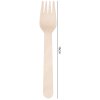49750 1 gastrostaf eko 11 jednorazovy dreveny pribor vidlicky 16cm 50ks