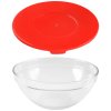 Royal Kitchen 23205 Univerzálne viečko na misku 10,5cm, červená (2)