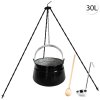 51115 perfect home kotlik s trojnozkou varechou naberackou 30l 4ks set 103