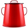 51361 2 perfect home smaltovana nadoba na mast 10l cervena 10428