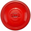 51361 3 perfect home smaltovana nadoba na mast 10l cervena 10428
