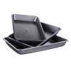 BANQUET sada 3ks obdlznikovych pekacov s neprilnavym povrchom 50577
