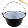 premium smaltovany kotlik 5l