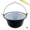 premium smaltovany kotlik 4l
