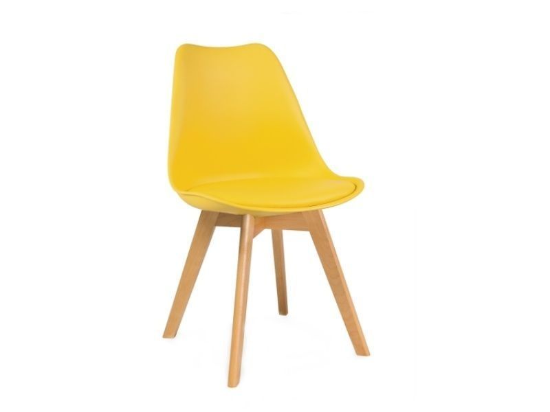 Jídelní židle PORTO - žlutá
