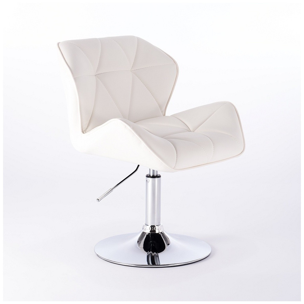 Kosmetická židle MILANO na základní podstavě s kolečky - šedá RS_TOP