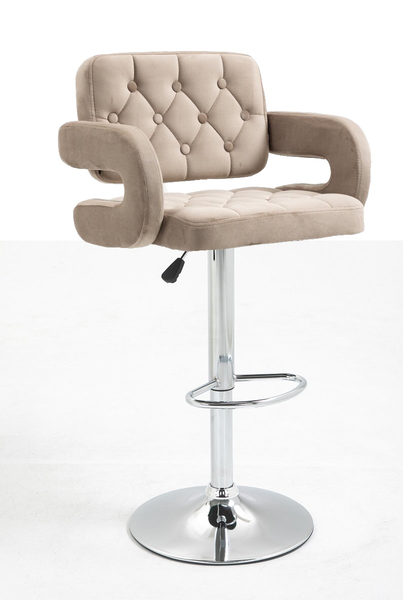 Barová židle Stockholm - latte velur
