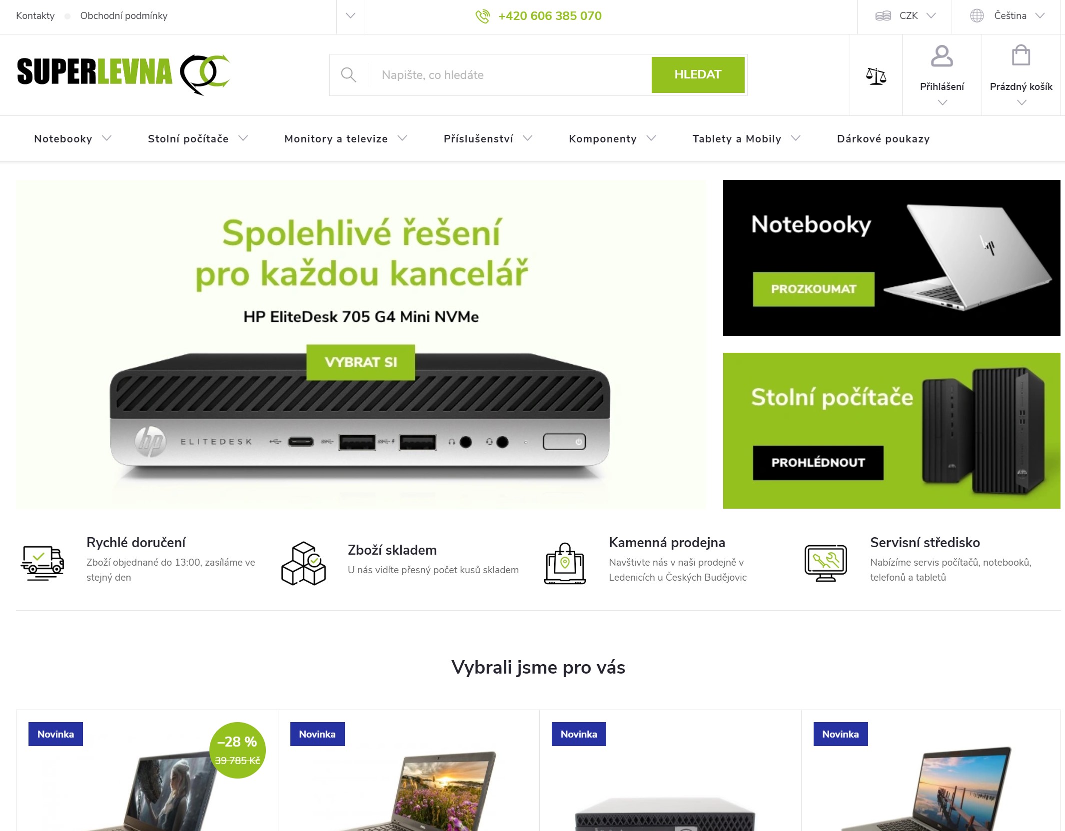 Přecházíme na novou verzi eshopu