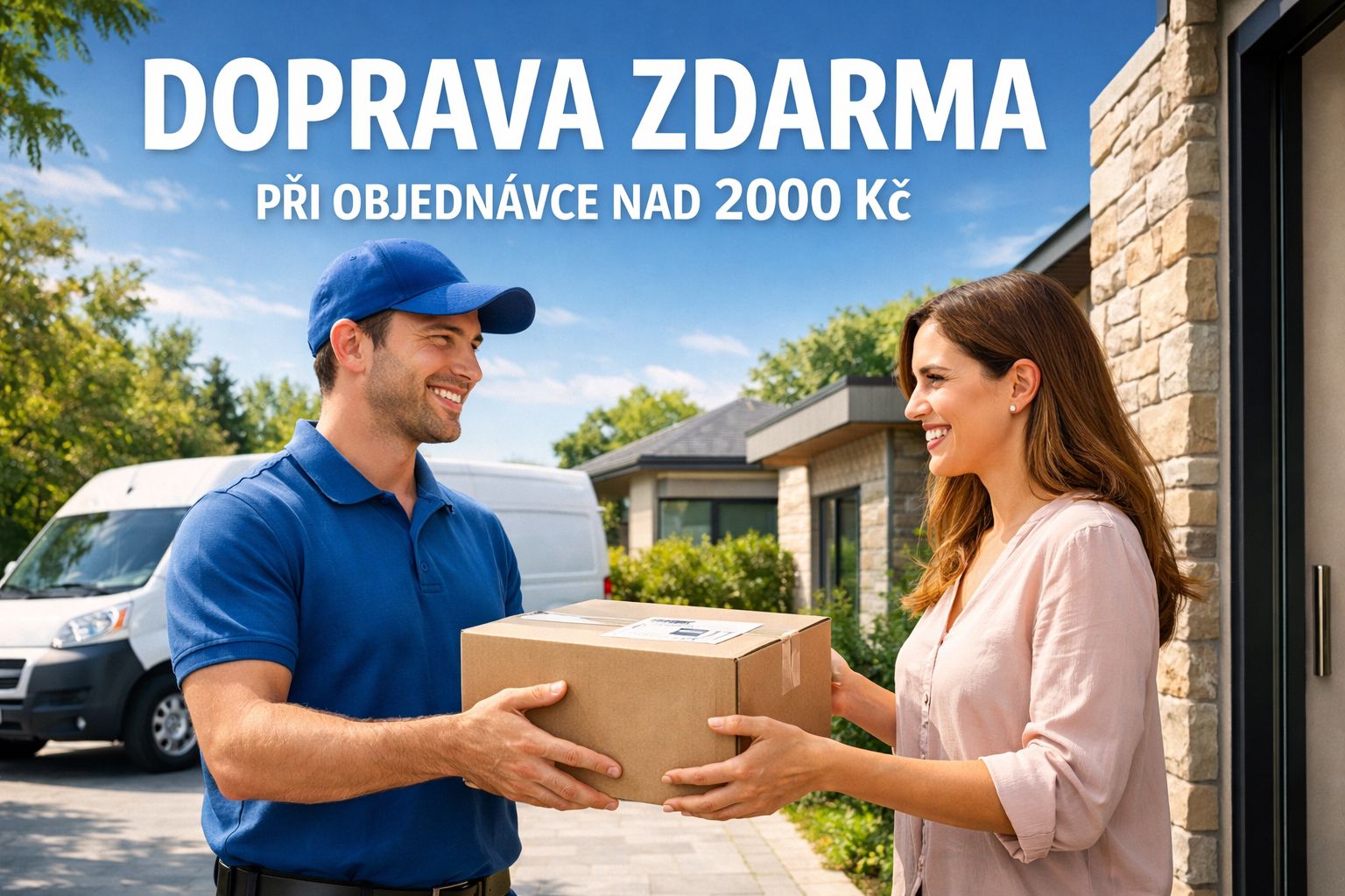 Doprava zdarma nad 2000 Kč