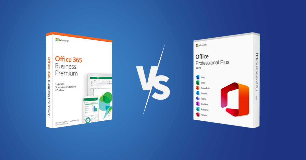 Jaký je rozdíl mezi Microsoft Office a Microsoft 365?