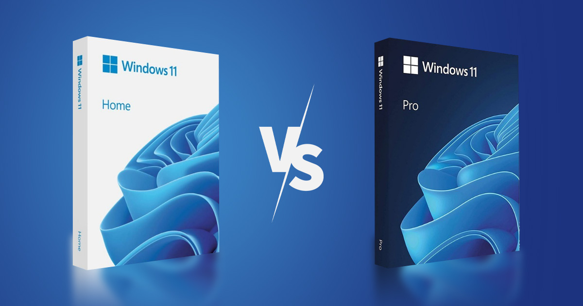 Jaký je rozdíl mezi Windows 11 Home a Pro?
