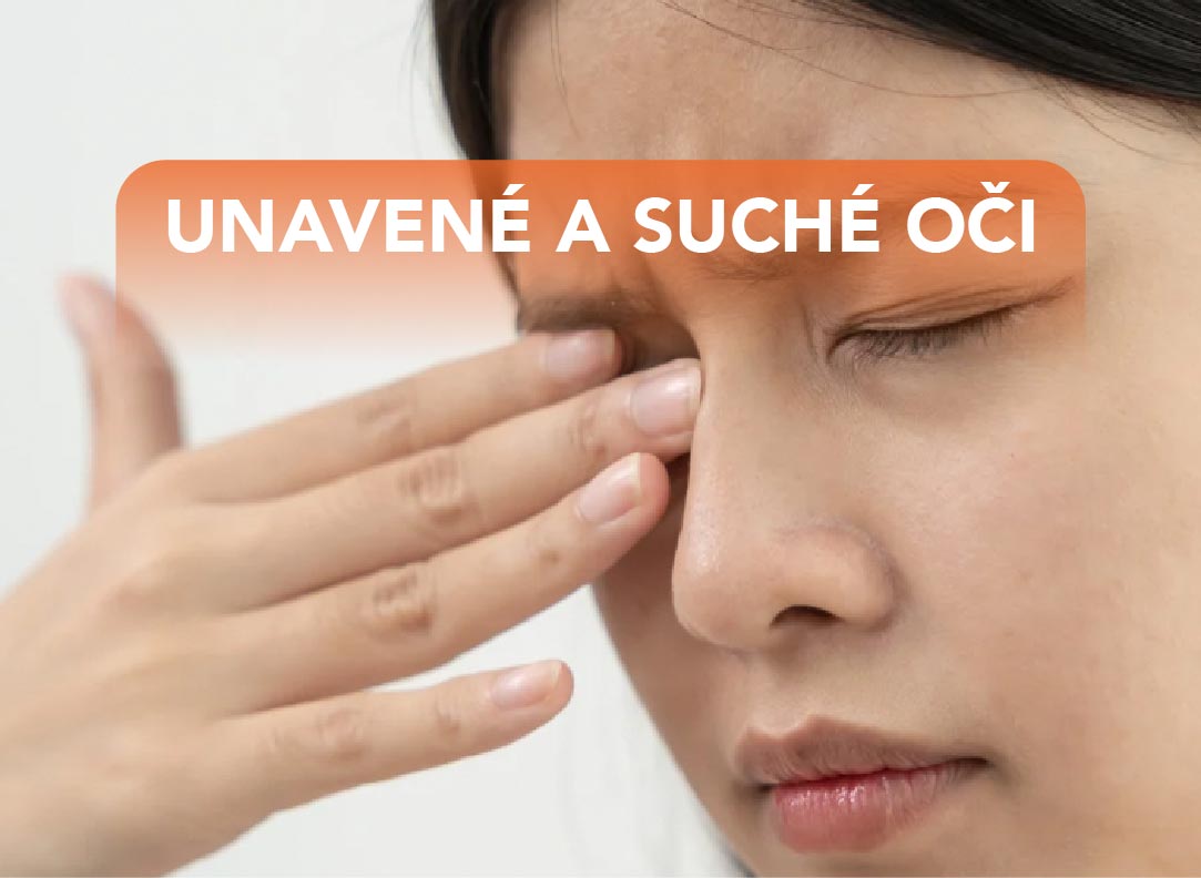 Unavené a suché oči