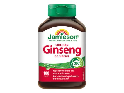 JAMIESON SIBÍRSKY ŽENŠEN 650MG 100 TBL