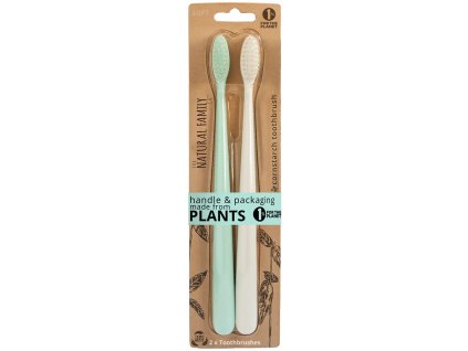 dvojbalenie zubnych kefiek nfco matova biela jack njill