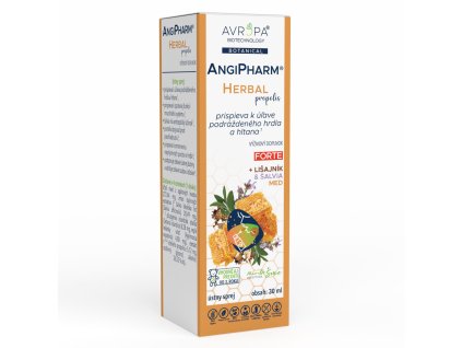 AVROPA AngiPharm Herbal Propolis FORTE ústny sprej 30ml