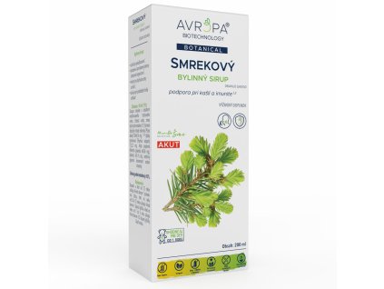 AVROPA Smrekový bylinný sirup 200ml
