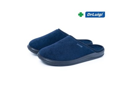 1560 3 dr luigi zdravotne papuce SL tmavomodra 7