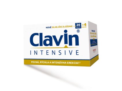 Clavin INTENSIVE cps 20 + 4 zadarmo (24 ks)