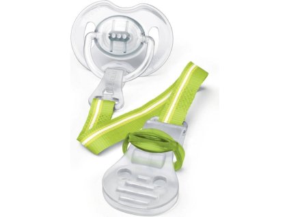 AVENT štipec na cumlík 0m+ zelený