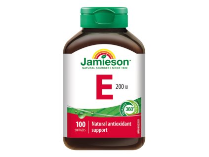 JAMIESON VITAMÍN E 200 IU 100CPS.