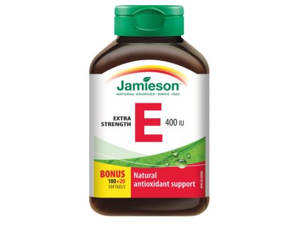 JAMIESON VITAMÍN E 400 IU 120CPS.