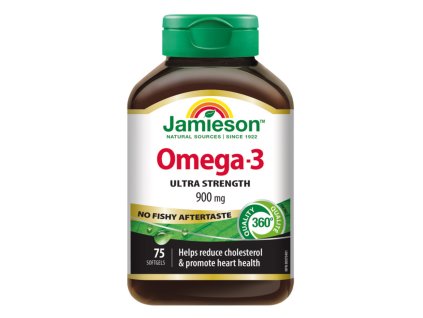 JAMIESON OMEGA-3 ULTRA 900MG 75CPS.