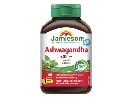 JAMIESON ASHWAGANDHA 60CPS.