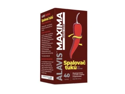 ALAVIS Maxima Spaľovač tukov 40cps