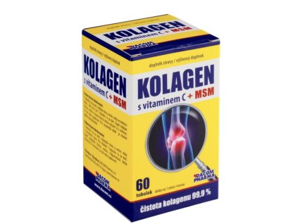 KOLAGEN s vitamínom C + MSM 60 cps