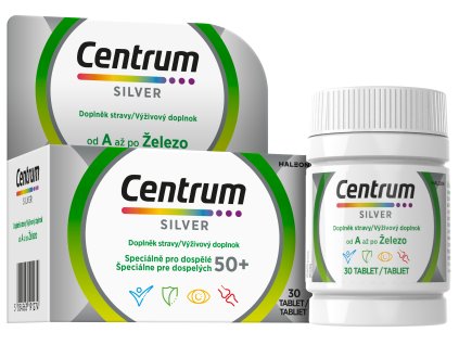 Centrum Silver 30 tbl lahvicka P