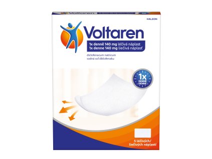 Voltaren 140 mg leciva naplast 5 ks CZ SK F