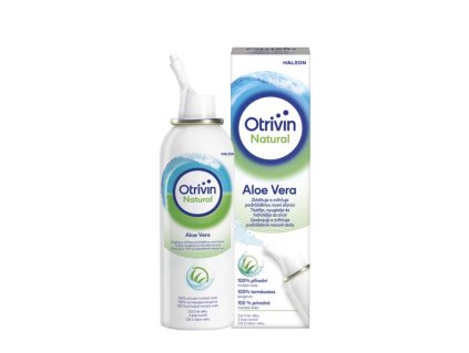 Otrivin Natural Aloe Vera nosový sprej s obsahom morskej vody 1x100 ml