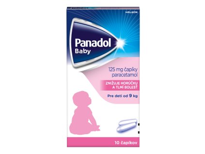 Panadol Baby cipky 125 mg 10 ks SK TV F