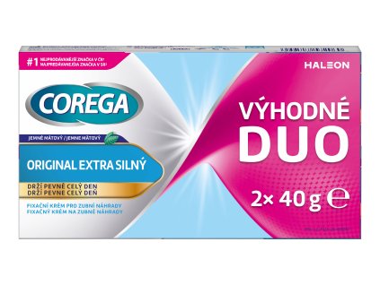 Corega Original extra silny 40 g CZ SK duopack TV F