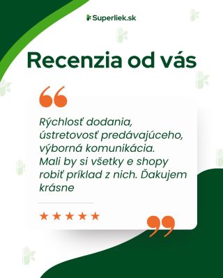 Vaša spokojnosť je pre nás najväčšou odmenou! ⭐ Nedávno nám prišla od vás takáto správa: “Rýchlosť dodania, ústretovosť...