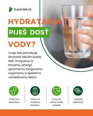 Hydratácia: Prečo je dôležitá?💧 Naše telo potrebuje dostatok tekutín každý deň. Voda podporuje trávenie, dodáva energiu,...