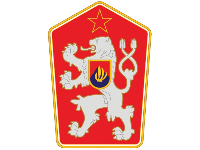 samolepka ceskoslovensky statni znak CSSR