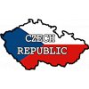 samolepka Czech republic mapa