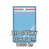 ZIP SACKY 10x15 1000