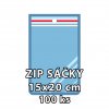 ZIP SACKY 15x20 100