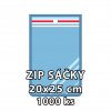 ZIP SACKY 20x25 1000