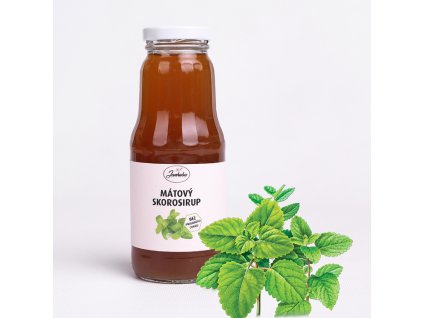 Mátový skorosirup