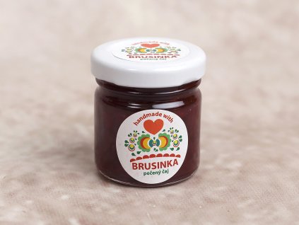 pečený čaj brusinka