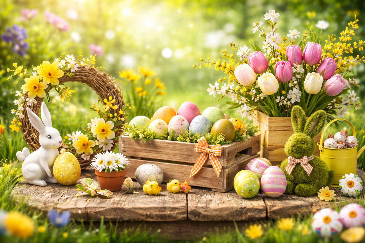 Velikonoční a jarní dekorace