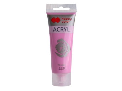 Akrylová barva 75ml, Pastelová Fuchsie, Happy Color 225